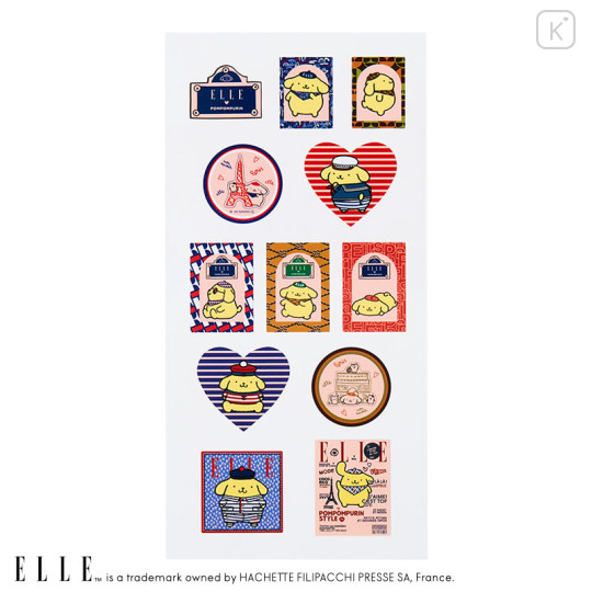 Japan Sanrio Elle Sticker - Pompompurin : Sailor - 2