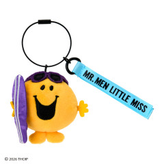 Japan Sanrio Original Mascot Charm - Mr. Men & Little Miss : Cheerful Typographic Mr. Happy