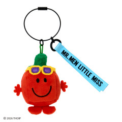 Japan Sanrio Original Mascot Charm - Mr. Men & Little Miss : Cheerful Typographic Mr. Strong