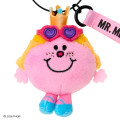 Japan Sanrio Original Mascot Charm - Mr. Men & Little Miss : Cheerful Typographic Little Miss Princess - 2