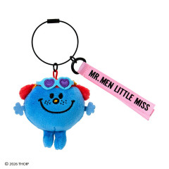 Japan Sanrio Original Mascot Charm - Mr. Men & Little Miss : Cheerful Typographic Little Miss Giggles