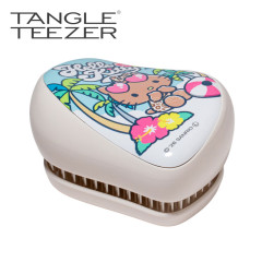 Japan Sanrio Tangle Teezer Hair Care Brush Compact Styler - Hello Kitty : Tanned