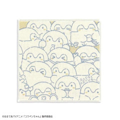 Japan Koupen-chan Mini Towel Handkerchief - Koupen Chan : Stay Calm in a Busy Crowd