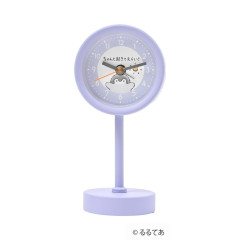 Japan Koupen-chan Decorative Table Alarm Clock on Stand - Koupenchan : Purple