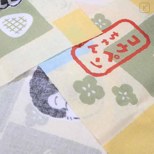 Japan Koupen-chan Tenugui Towel - Koge Pan : Onigiri Rice Ball - 2