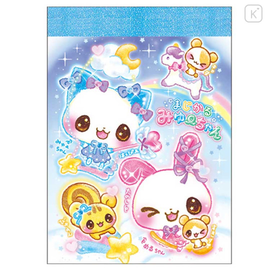 Japan Kamio Mini Notepad - Happy March : Heisei Retro Starry Sky Magic - 1