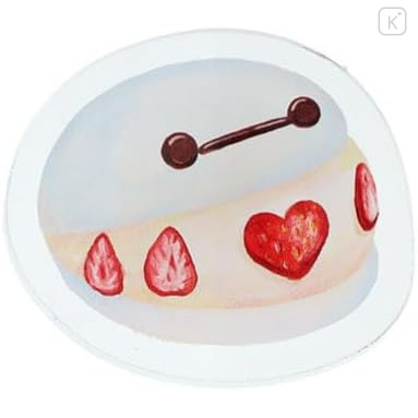 Japan Disney Acrylic Clip - Baymax : Nui Bread - 2