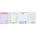 Japan Peanuts Flip Memo - Snoopy : Pink I Like - 2