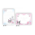 Japan Sanrio Mini Notepad - Kuromi & My Melody : Phone Charm Together - 2