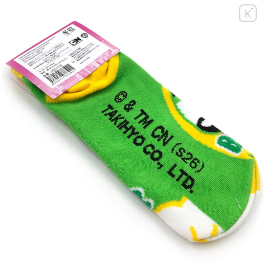 Japan The Powerpuff Girls Ankle Socks - Buttercup Green - 2