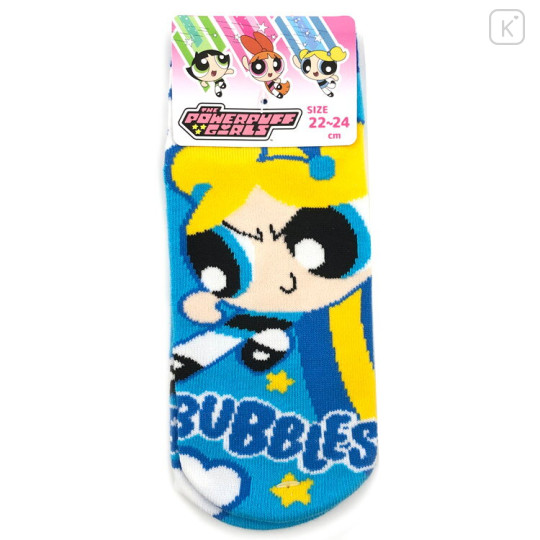 Japan The Powerpuff Girls Ankle Socks - Bubbles Blue - 1