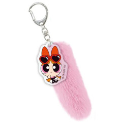Japan The Powerpuff Girls Dangling Tail Mascot Bag Charm - Blossom Pink
