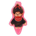 Japan Monchhichi Acrylic Hair Clip - Monchhichi-chan : Standing - 1