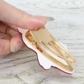 Japan Monchhichi Acrylic Hair Clip - Monchhichi-chan : Standing - 2