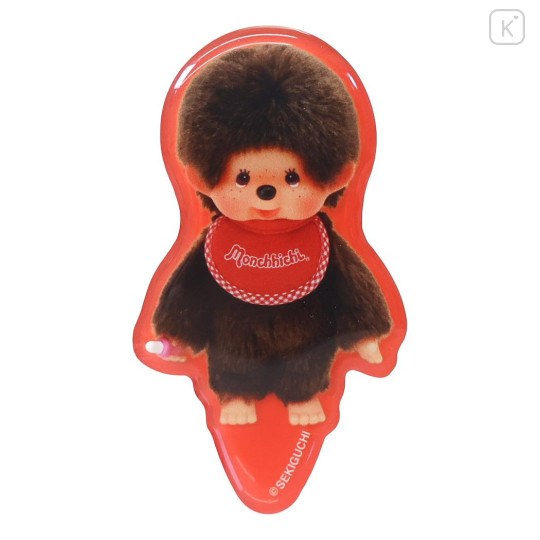 Japan Monchhichi Acrylic Hair Clip - Monchhichi-kun : Standing - 1