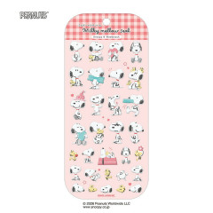 Japan Peanuts Milky Mellow Seal - Snoopy & Woodstock