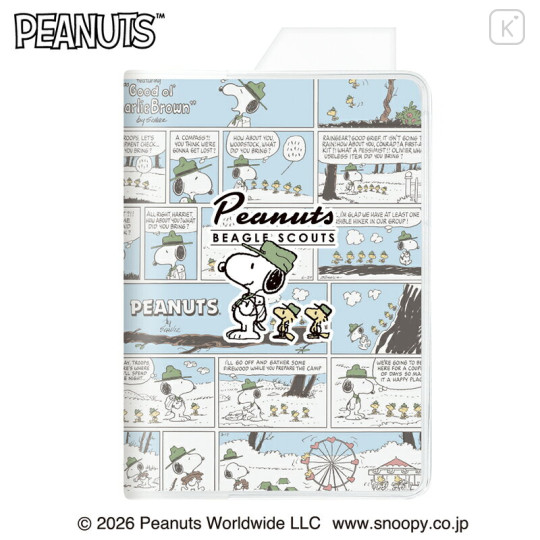 Japan Peanuts A6 Planner Monthly Schedule Book - Snoopy : Love Nature Boy Scout 2027 - 1