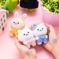 Japan Chiikawa Mini Mascot Keyring - Usagi : Chiikawa Park Something Similar - 3