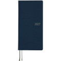 Japan Hobonichi Techo Weeks Hardcover Horizontal English - Colors Midnight Blue / 2027 Jan / Mon Start - 1