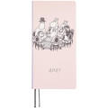Japan Hobonichi Techo Weeks Hardcover Horizontal English - Moomin At the Table / 2027 Jan / Mon Start - 1