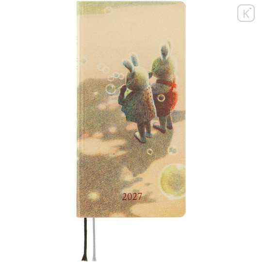 Japan Hobonichi Techo Weeks Hardcover Horizontal English - Akiko Miyakoshi Once, in Spring / 2027 Jan / Mon Start - 1