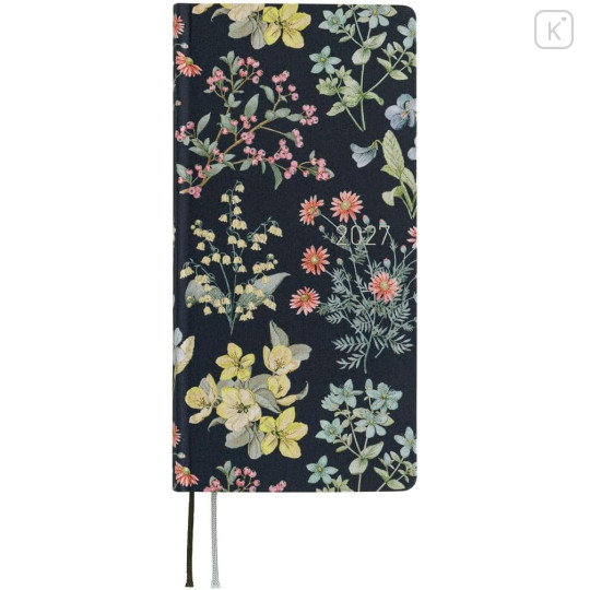 Japan Hobonichi Techo Weeks Hardcover Horizontal English - Liberty Fabrics Floral Remedy / 2027 Jan / Mon Start - 1