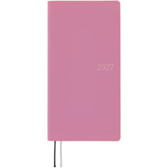 Japan Hobonichi Techo Weeks Hardcover Horizontal English - Smooth Lavender Milk / 2027 Jan / Mon Start