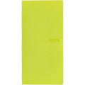 Japan Hobonichi Techo Weeks Mega Softcover Horizontal English - Sneaker Lime Green / 2027 Jan / Mon Start - 1