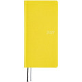 Japan Hobonichi Techo Weeks Mega Hardcover Horizontal English - Colors Canaria Yellow / 2027 Jan / Mon Start - 1