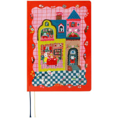 Japan Hobonichi Techo Hon A5 Daily English - Yumi Kitagishi White Cat and Rabbit's Tea Room / 2027 Jan / Mon Start