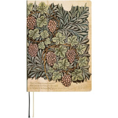 Japan Hobonichi Techo Hon A5 Daily English - V&A Series Vine / 2027 Jan / Mon Start