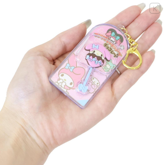 Japan Peko × Sanrio Figure Keychain - My Melody : Chocolate Lollipop - 2