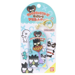 Japan Peko × Sanrio Figure Keychain - Badtz-maru : Chocolate Lollipop