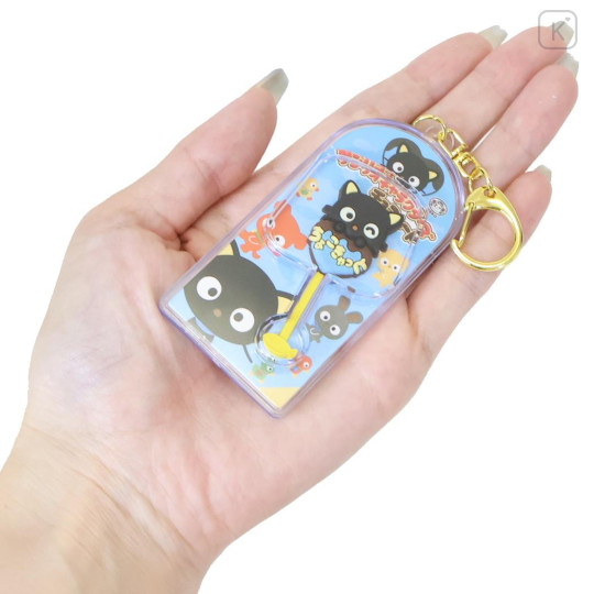 Japan Peko × Sanrio Figure Keychain - Chococat : Chocolate Lollipop - 2
