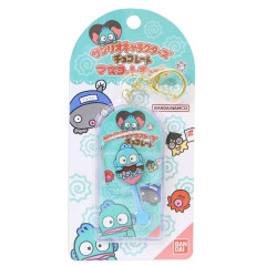 Japan Peko × Sanrio Figure Keychain - Hangyodon : Chocolate Lollipop