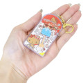 Japan Peko × Sanrio Figure Keychain - Hello Kitty : Chocolate Lollipop Tan Sunburned Sunglasses - 2