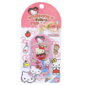 Japan Peko × Sanrio Figure Keychain - Hello Kitty : Chocolate Lollipop - 1