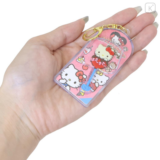Japan Peko × Sanrio Figure Keychain - Hello Kitty : Chocolate Lollipop - 2