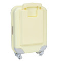 Japan Sanrio Small Desktop Organizer - Sugarbunnies : Luggage Style Light Yellow - 2