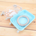 Japan Sanrio Small Desktop Organizer - Cinnamoroll & Hello Kitty : Luggage Style Light Blue - 3