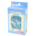Japan Sanrio Small Desktop Organizer - Cinnamoroll & Hello Kitty : Luggage Style Light Blue - 4