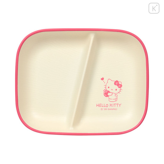 Japan Sanrio Original Rectangle Plate - Hello Kitty - 2