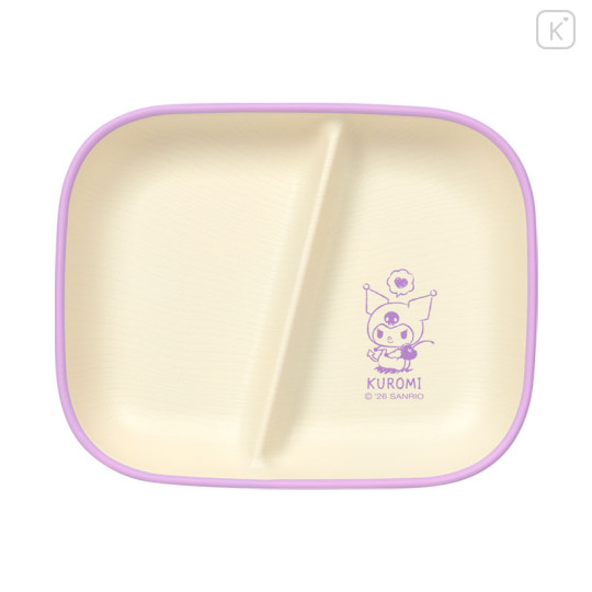Japan Sanrio Original Rectangle Plate - Kuromi - 2