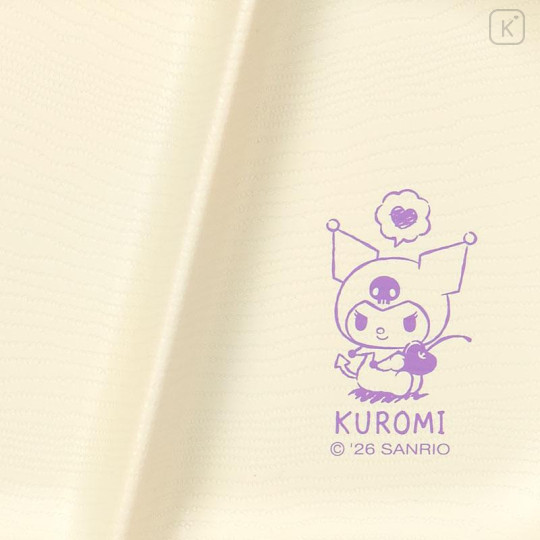 Japan Sanrio Original Rectangle Plate - Kuromi - 4