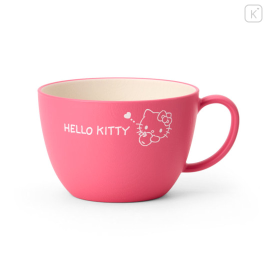 Japan Sanrio Original Soup Mug - Hello Kitty - 1