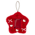 Japan Sanrio Original Fluffy Card Holder - Hello Kitty : Enjoy Idol - 1
