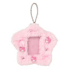 Japan Sanrio Original Fluffy Card Holder - My Melody : Enjoy Idol