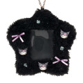 Japan Sanrio Original Fluffy Card Holder - Kuromi : Enjoy Idol - 2