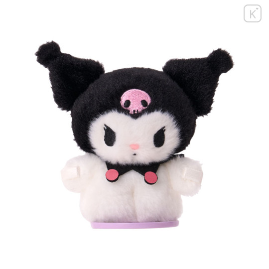 Japan Sanrio Original Plushie Doll (SS) - Kuromi : Pitatto Friends - 1