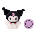 Japan Sanrio Original Plushie Doll (SS) - Kuromi : Pitatto Friends - 2